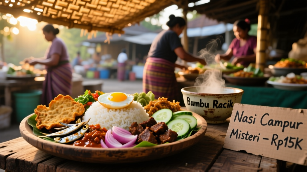 Nasi Campur: A Mystery Buffet — Unpacking Indonesia’s Most Personal Rice Bowl