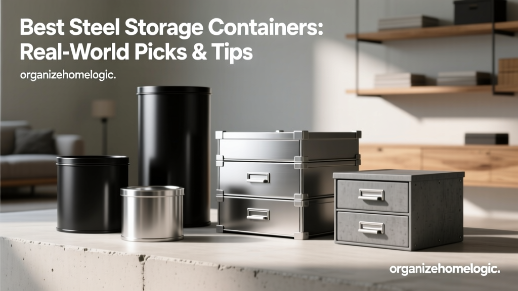 Best Steel Storage Containers: Real-World Picks & Tips