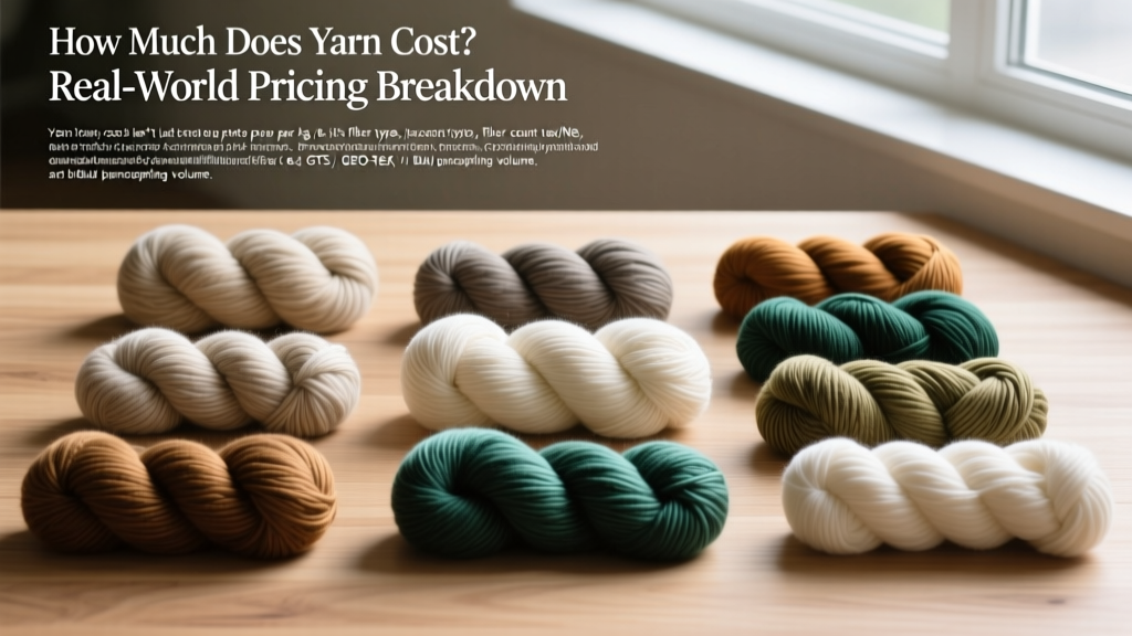 How Much Does Yarn Cost? Real-World Pricing Breakdown