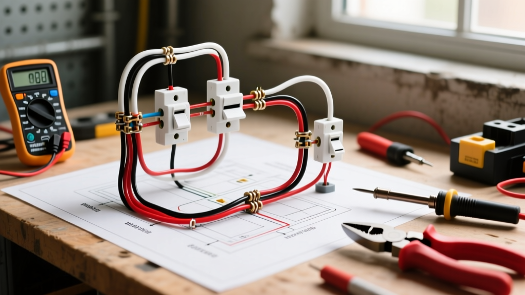 Troubleshooting Electrical Wiring White Black Red Circuits