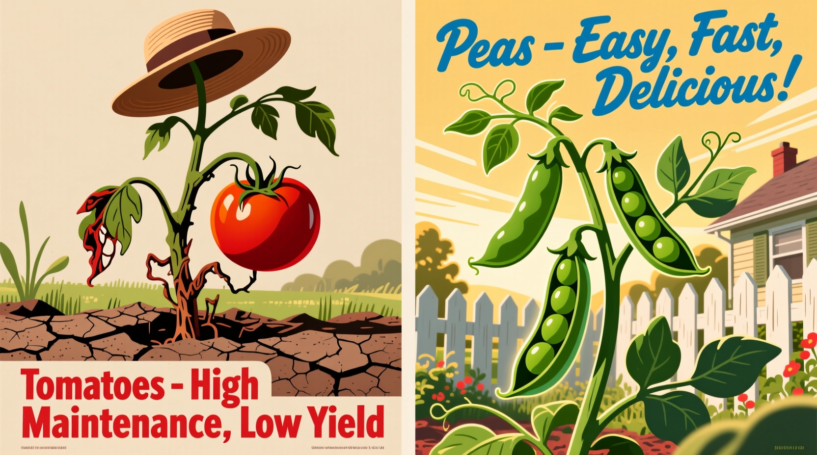 why you should stop growing tomatoes and give peas a ch