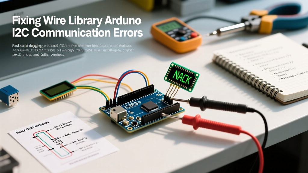 Fixing Wire Library Arduino I2C Communication Errors
