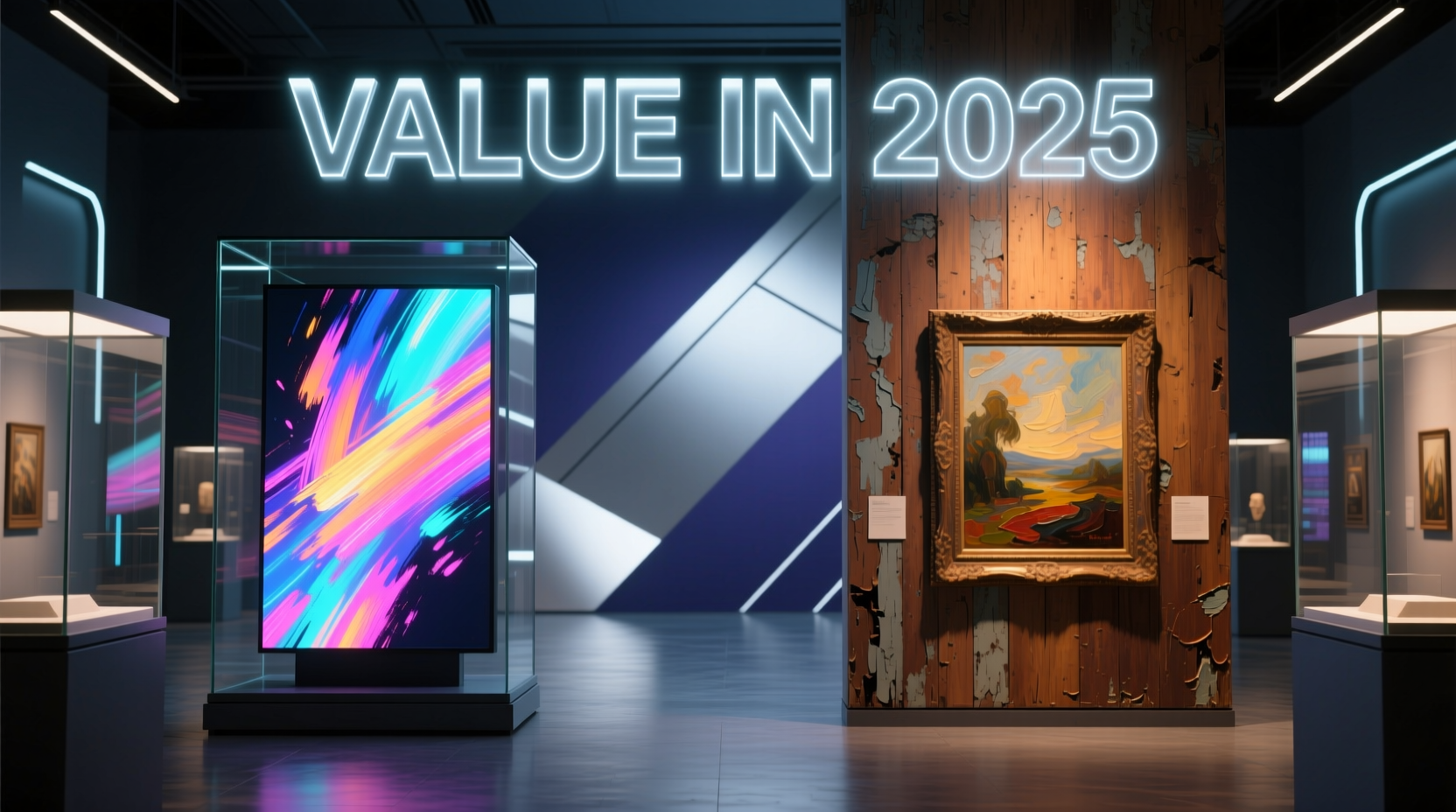 digital art vs traditional painting which medium holds more value in 2025