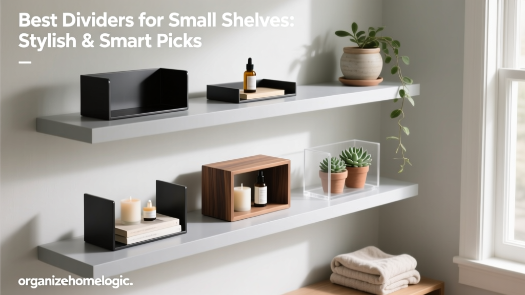 Best Dividers for Small Shelves: Stylish & Smart Picks