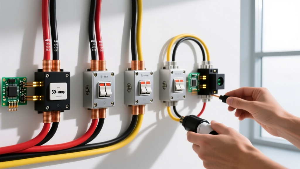 50 Amp 220 Volt Wire Size: AWG Guide for EV Chargers and Subpanels