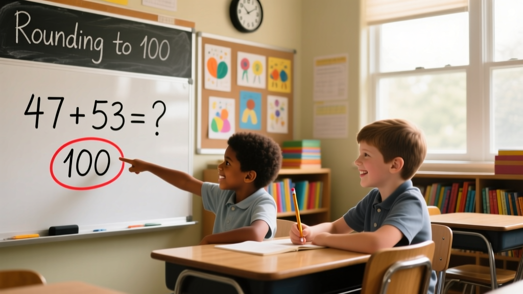 Rounding to 100: A Developmentally Grounded Approach for Elementary Learners