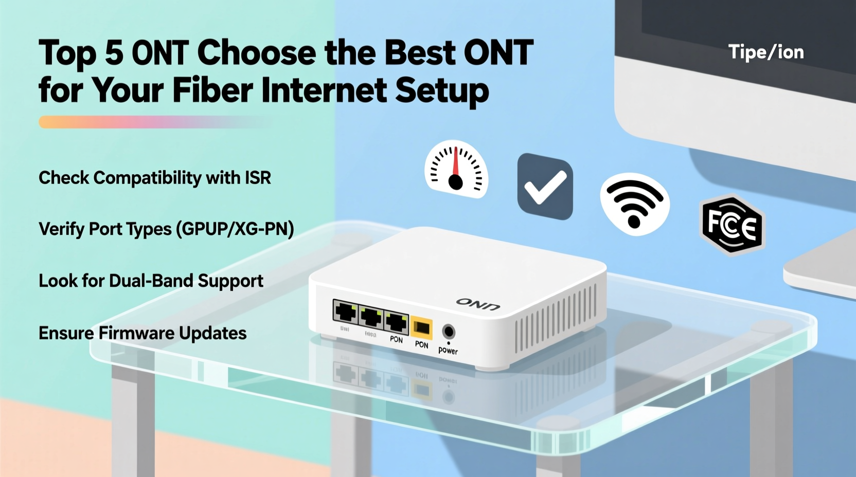 How to Choose the Best ONT for Your Fiber Internet Setup