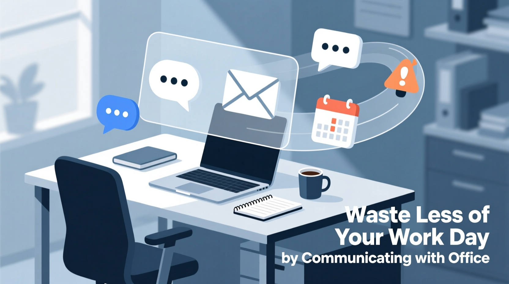 waste less of your work day by communicating with offic