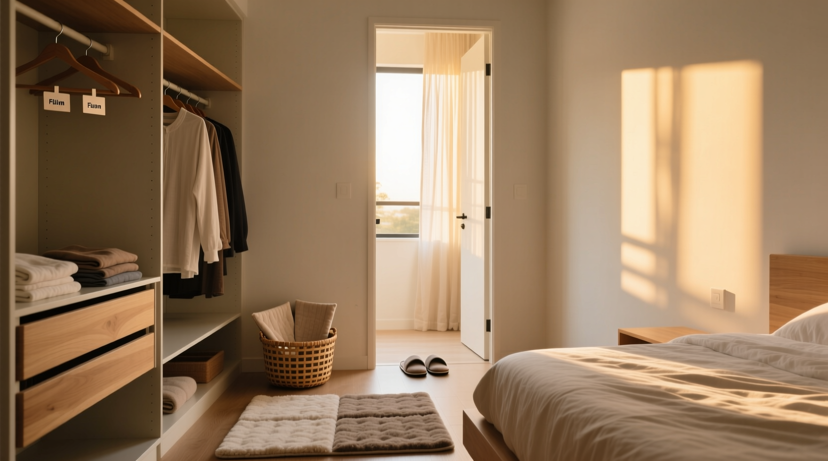 closet organization tips for urban noise control