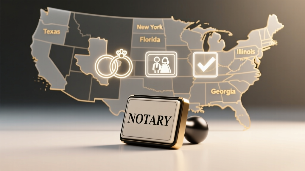 Can Notaries Officiate Weddings? State Rules (2026)