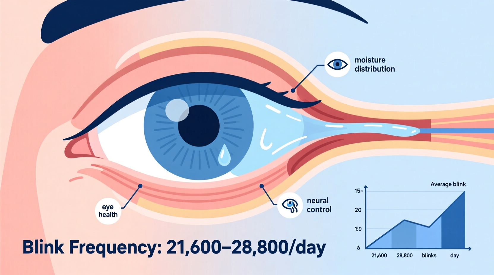 why do we blink and how many times per day is normal