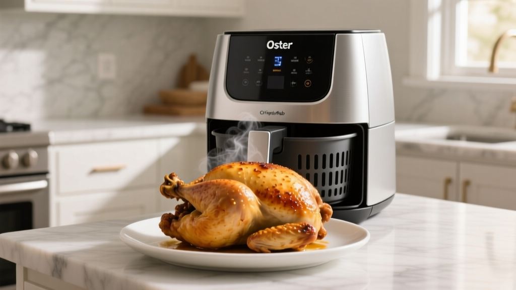 Crispy Whole Chicken in Oster Air Fryer: Easy Guide