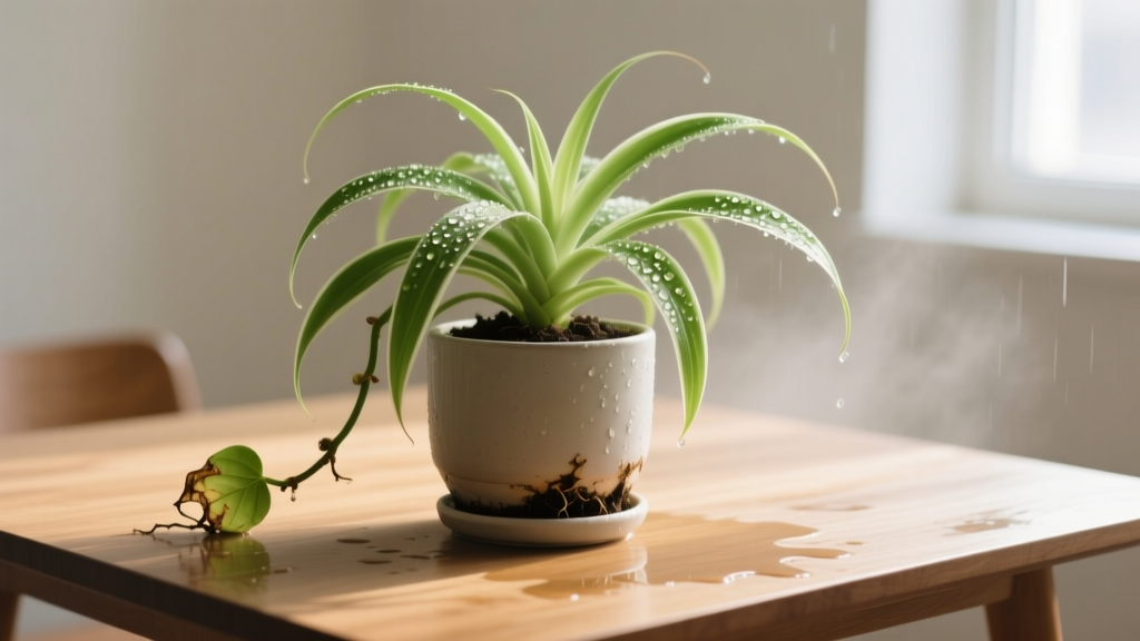 Spider Plant Watering in Fall: Pet-Safe Guide
