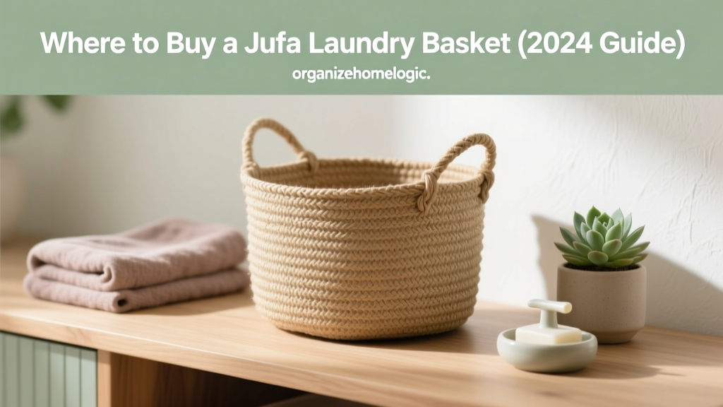 Where to Buy a Jute Laundry Basket (2024 Guide)