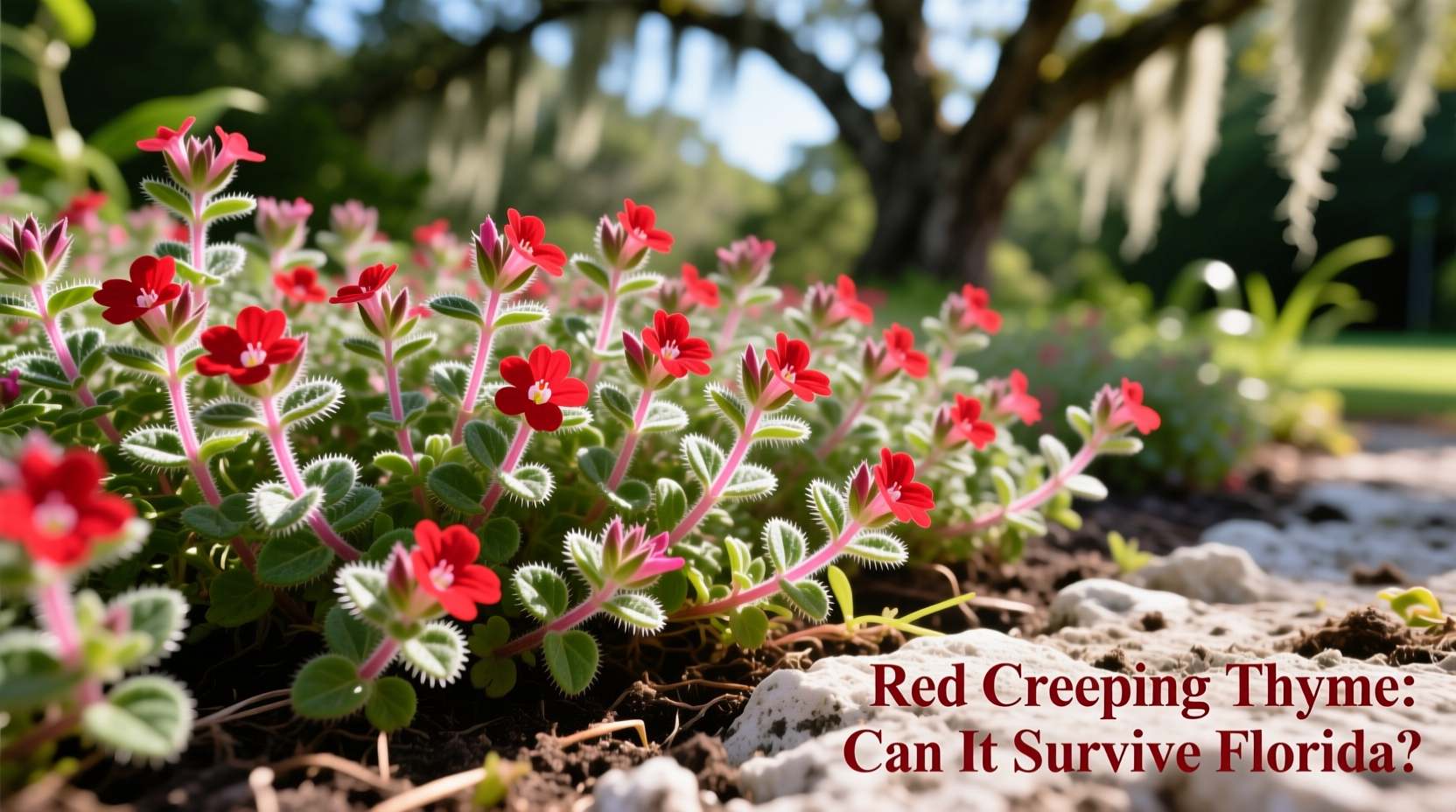 Red Thyme in Florida: 3 Growing Secrets | TheHomeSprouts