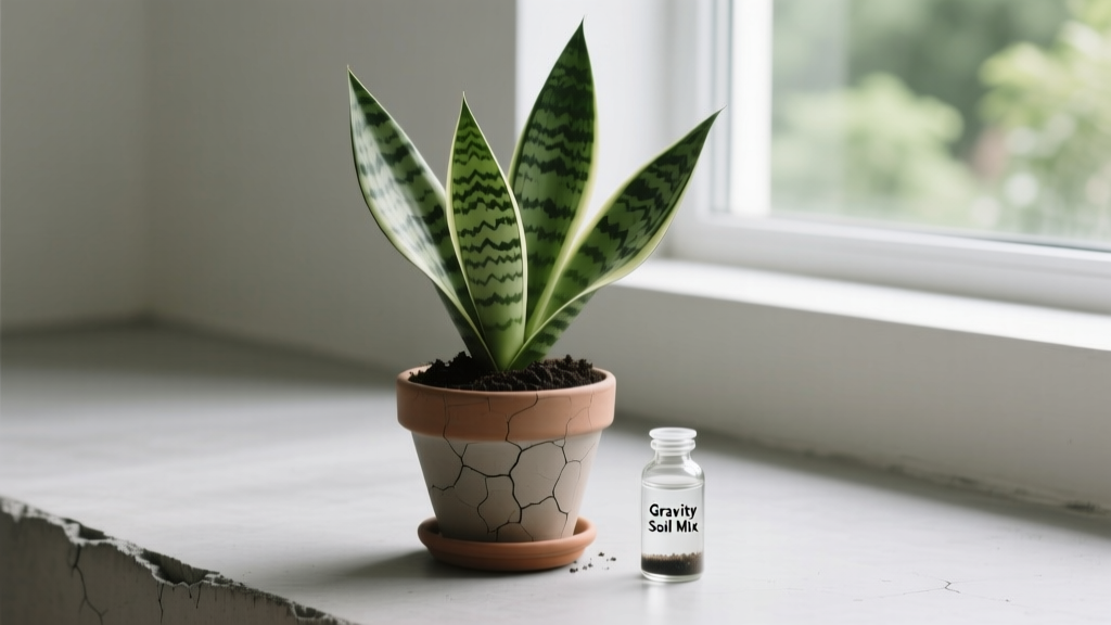 Water Indoor Plants on Vacation with Gravity Soil
