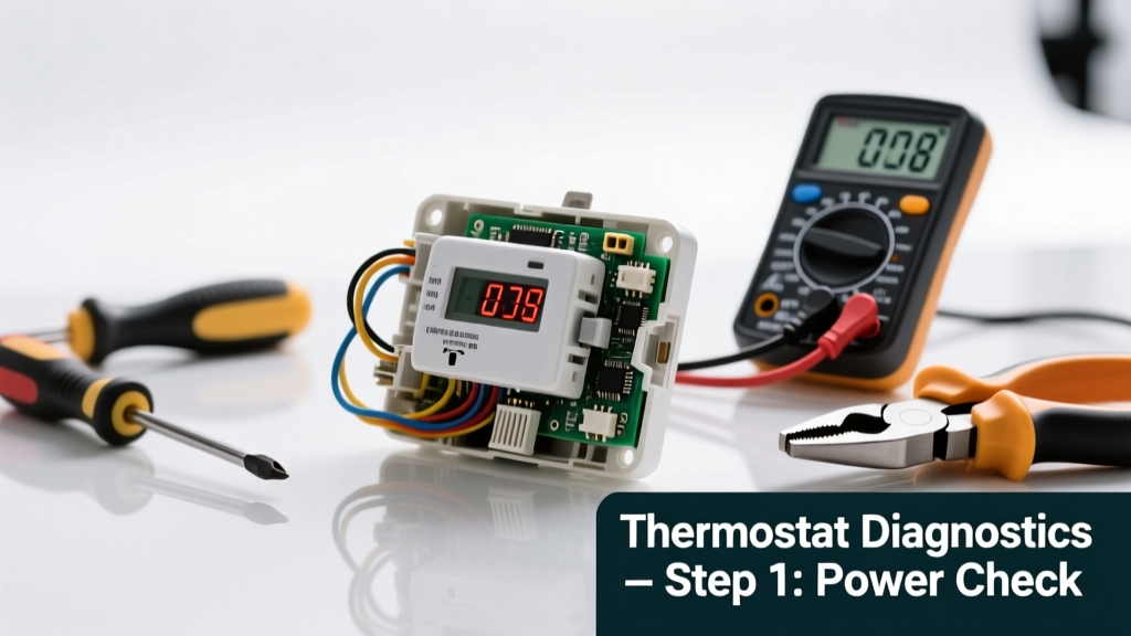 Fixing a Noisy Radiant Floor Thermostat That Failed