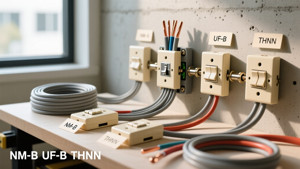 Understanding Types of Residential Wiring: NM-B, UF-B, and THHN Explained