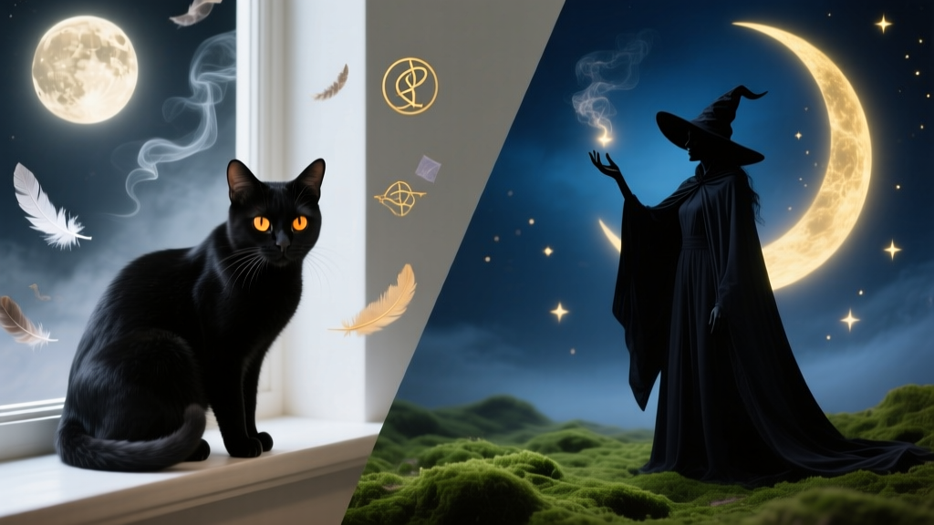 Cat vs Witch: Dream Symbol Comparison
