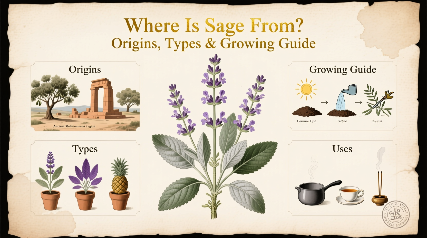 7 Sage Types & Growing Guide | TheHomeSprouts