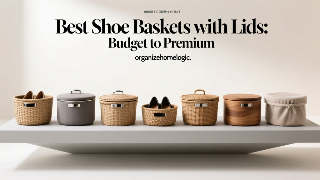 Best Shoe Baskets with Lids: Budget to Premium