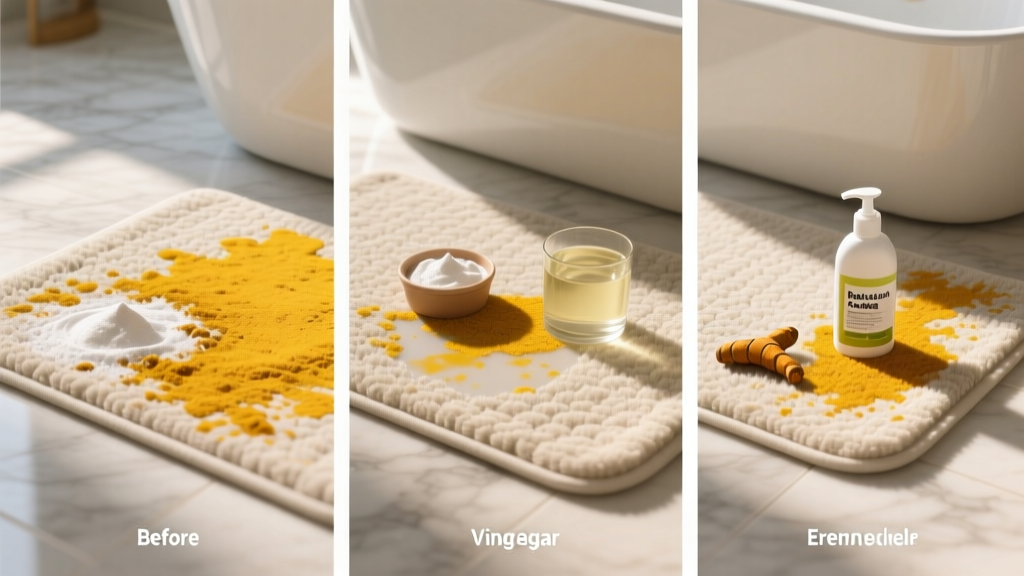 Proven Method: How to Get Turmeric Out of Bath Mat