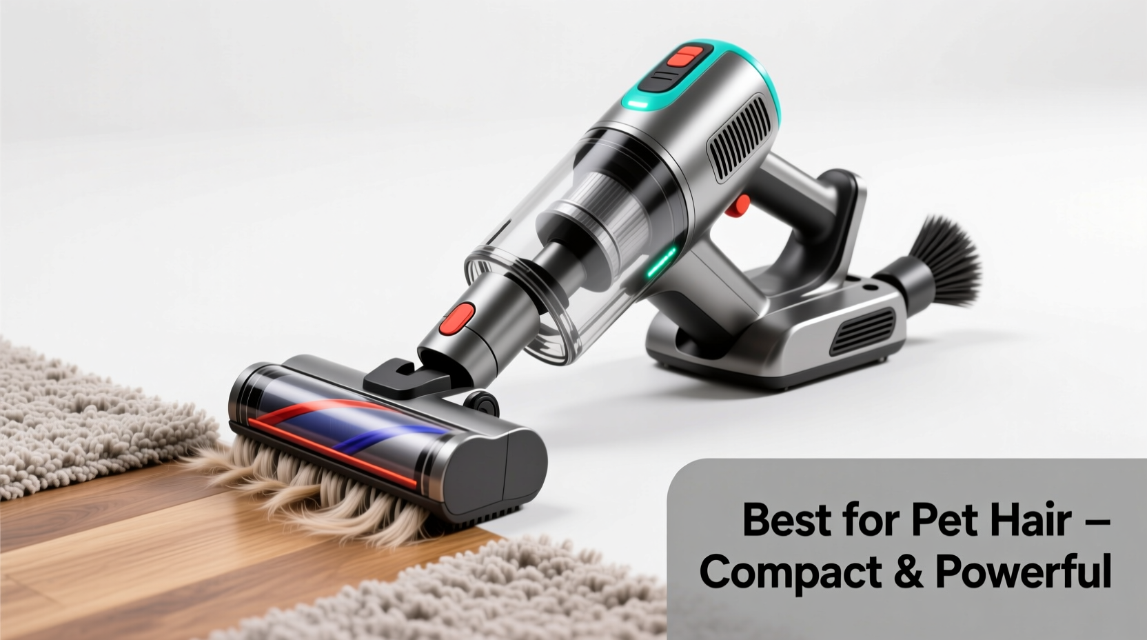 best compact vacuum for pet hair on hardwood and carpet