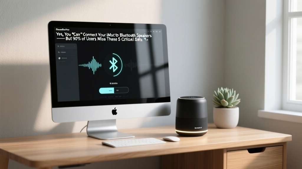 Can I Connect My Imac To Bluetooth Speakers (2026)
