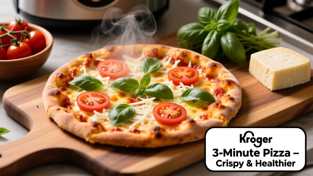 Air Fry Kroger 3-Minute Pizza: Crispy, Fast & Healthier
