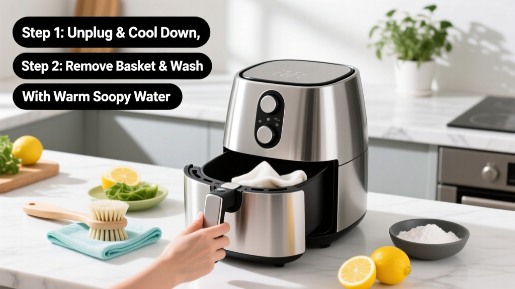 Air Fryer Cleaning Hacks: Fast, Safe & Crisp-Preserving