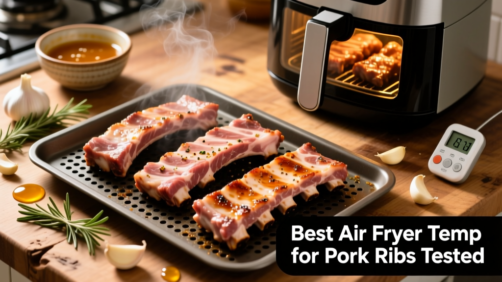 Best Air Fryer Temperature for Pork Ribs (Tested!)