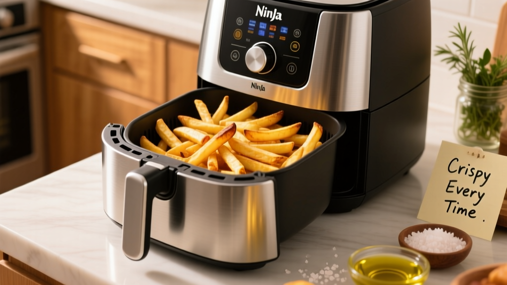 How to Cook Frozen Fries in Ninja Foodi (Crispy Every Time)
