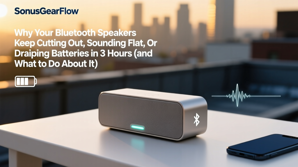 Bluetooth Speaker Fixes: Dropouts, Bass & Battery (2026)