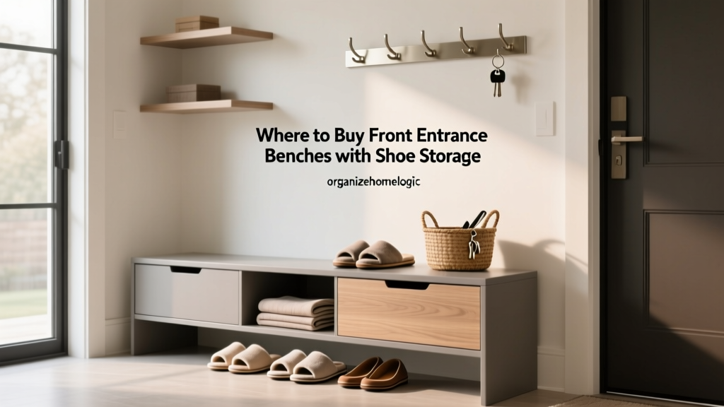 Where to Buy Front Entrance Benches with Shoe Storage