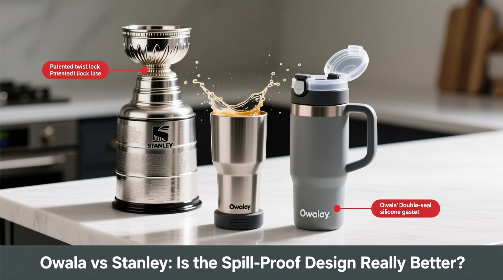 stanley cup vs owala bottle is the spill proof feature really better on owala