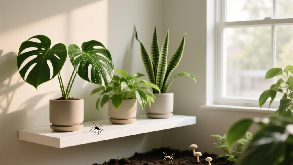How to Prevent Insects from Indoor Plants in Bright Light