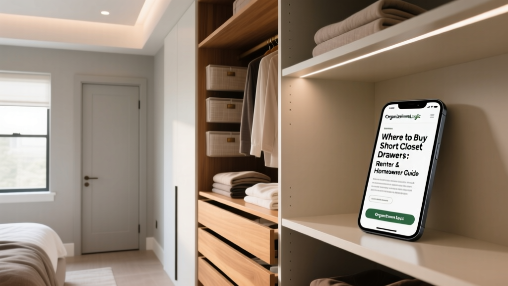 Where to Buy Short Closet Drawers: Renter & Homeowner Guide