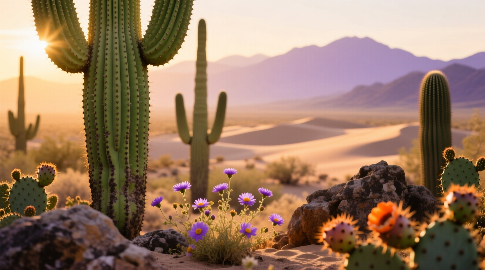 ideas cactus garden