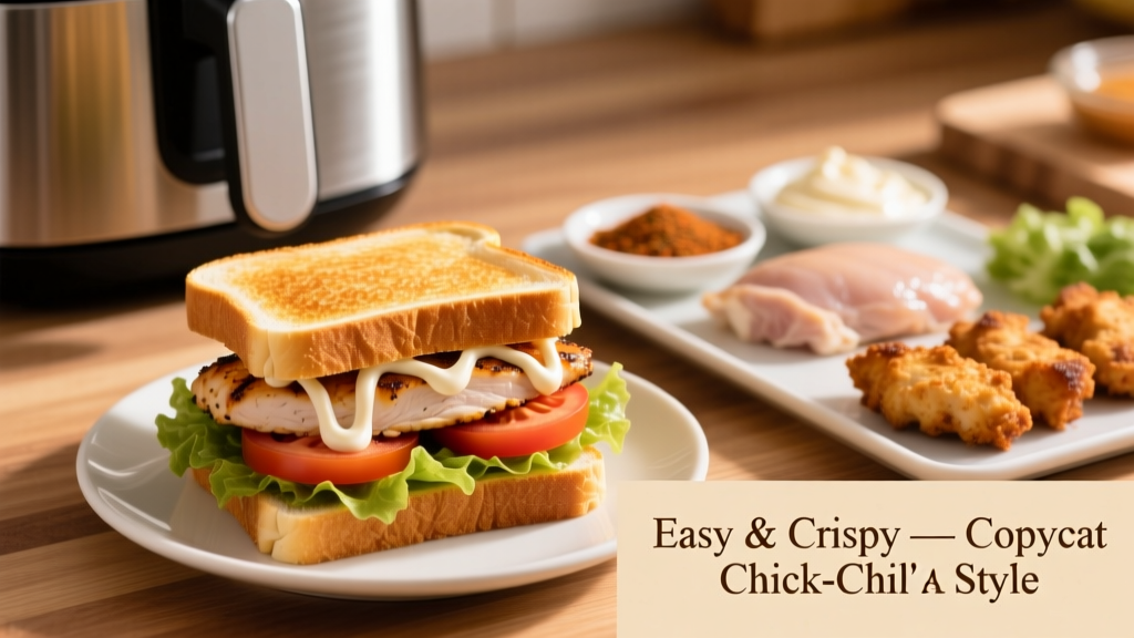 Chick-fil-A Copycat Recipes in Air Fryer (Easy & Crispy!)