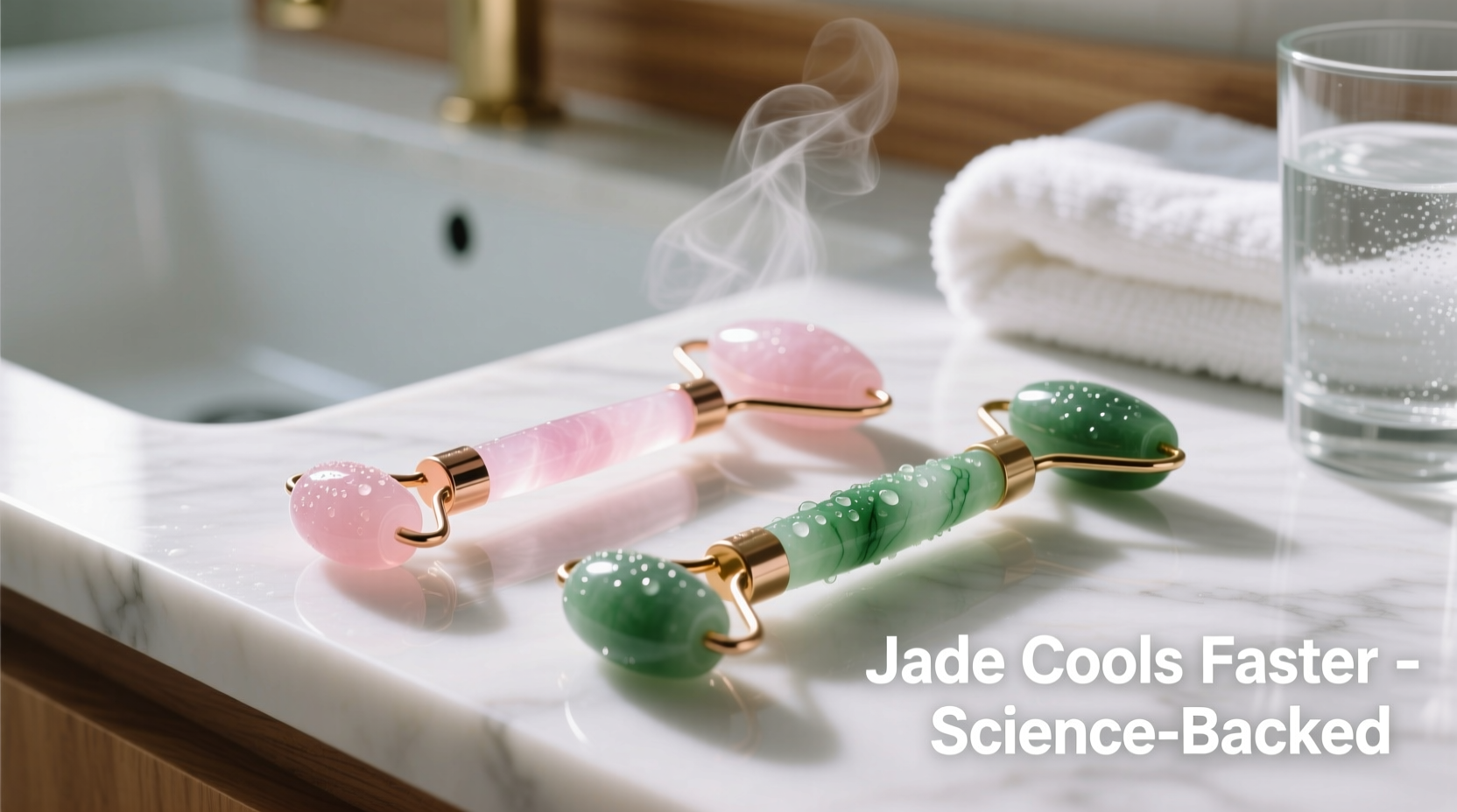 rose quartz roller vs jade which cools skin faster for morning routines