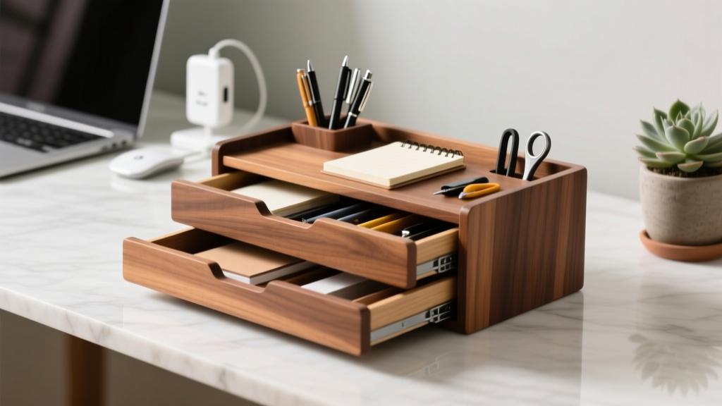 Best Wooden Desk Organizer with Drawers (2024 Guide)