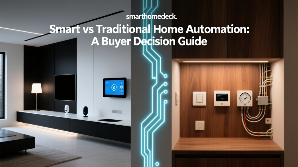 Smart vs Traditional Home Automation: A Buyer Decision Guide