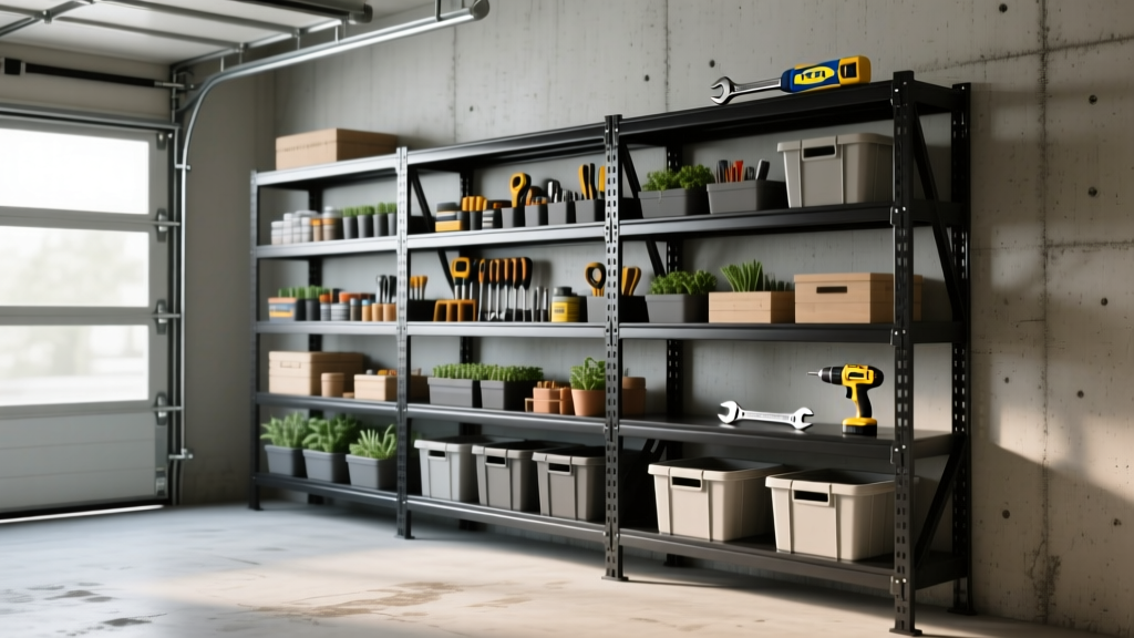 Top IKEA Industrial Shelves for Garage Storage