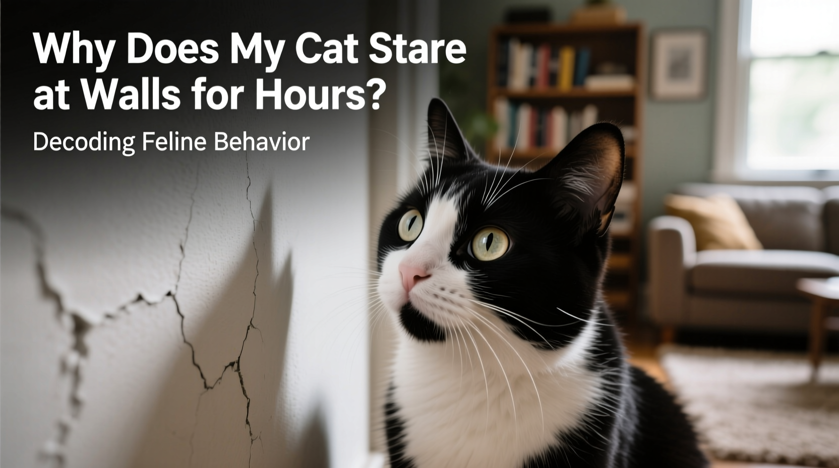 why does my cat stare at walls for hours feline behavior decoded