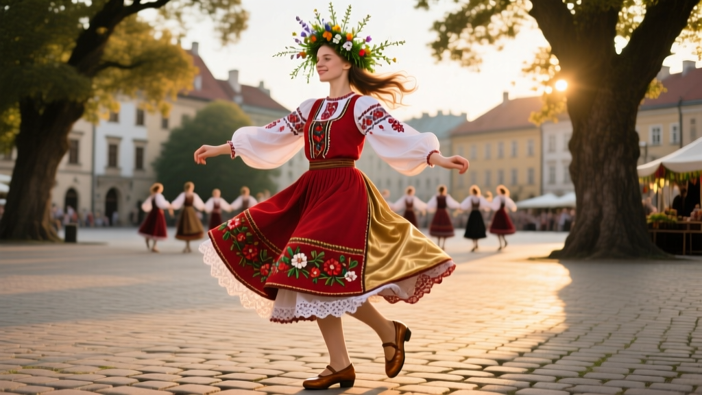 Authentic Polish Kraków Folk Costumes for Wianki Festivals 2026