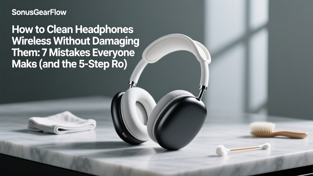 How to Clean Wireless Headphones Safely (2026)