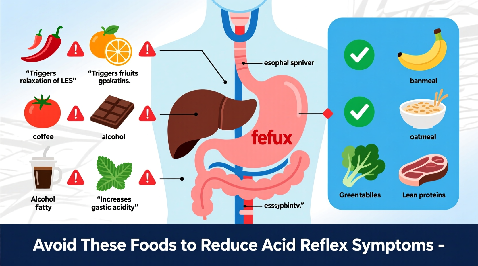 what foods cause acid reflux disease