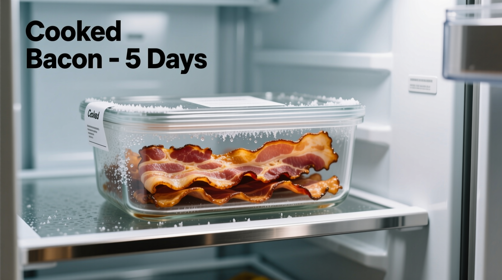 how long does cooked bacon keep in refrigerator
