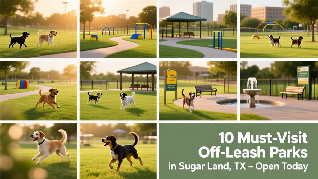 10 Great Off-Leash Dog Parks in Sugar Land, TX You Can Visit Today