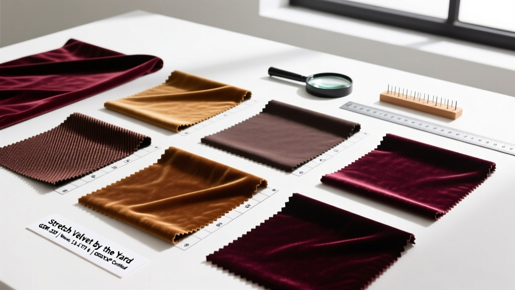 Stretch Velvet by the Yard: Truths, Myths & Technical Facts